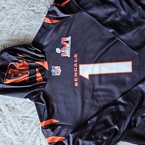 NFL Bengals Hoodie w Mask